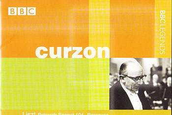 BBC Legends BBCL 4078. Curzon: Liszt – Petrarch Sonnet 104, Three Impromptus (APE)