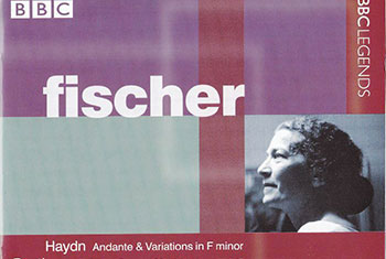 BBC Legends BBCL 4166. Fischer: Haydn – Andante and Variations in F minor, Beethoven – Piano Sonata no.14 (APE)