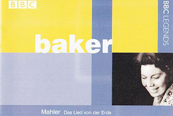 BBC Legends BBCL 4243. Baker: Mahler – Das Lied von der Erde, Brahms – Alto Rhapsody (APE)