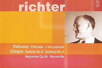 BBC Legends BBCL 4021. Richter: Debussy – Preludes, L’Isle joyeuse, Chopin – Ballade no.3, Scherzo no.4, Mazurkas op.24, Barcarolle (2 CD, APE)