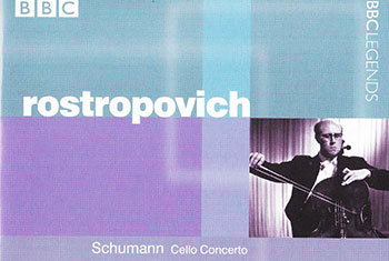 BBC Legends BBCL 4110. Rostropovich: Schumann – Cello Concerto, Dvorak – Cello Concerto (APE)