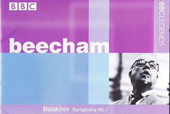 BBC Legends BBCL 4084. Beecham: Balakirev – Symphony no.1 Polovtsian Dances from Prince Igor (APE)