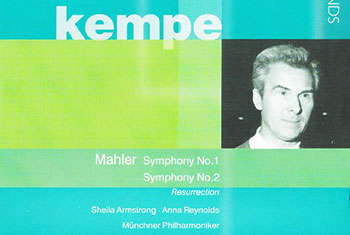 BBC Legends BBCL 4022. Kempe: Mahler – Symphony no.1, 2 (2 CD, APE)