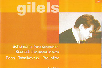 BBC Legends BBCL 4015. Gilels: Schumann – Piano Sonata no.1, Scarlatti – 6 Keyboard Sonatas, Bach, Tchaikovsky, Prokofiev (APE)