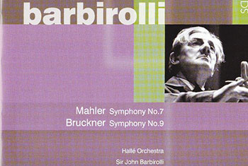 BBC Legends BBCL 4034. Barbirolli: Mahler – Symphony no.7, Bruckner – Symphony no.9 (2 CD, APE)