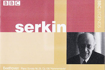 BBC Legends BBCL 4241. Serkin: Beethoven – Piano Sonata no.29 op.106 “Hammerklavier”, Piano Sonata no.31 op.110 (APE)