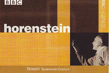 BBC Legends BBCL 4191. Horenstein: Rossini – Semiramide Overture, Mahler – Symphony no.6, Nielsen – Symphony no.5 (2 CD, APE)