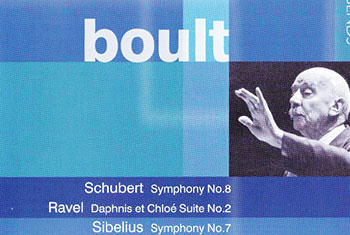 BBC Legends BBCL 4039. Boult: Schubert – Symphony no.8, Ravel – Dahpnis et Chloe Suite no.2, Sibelius – Symphony no.7 (APE)