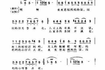 鲁冰花 姚谦词 陈扬曲