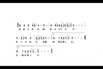 好人一生平安（电视连续剧《渴望》插曲）易茗词 雷蕾曲